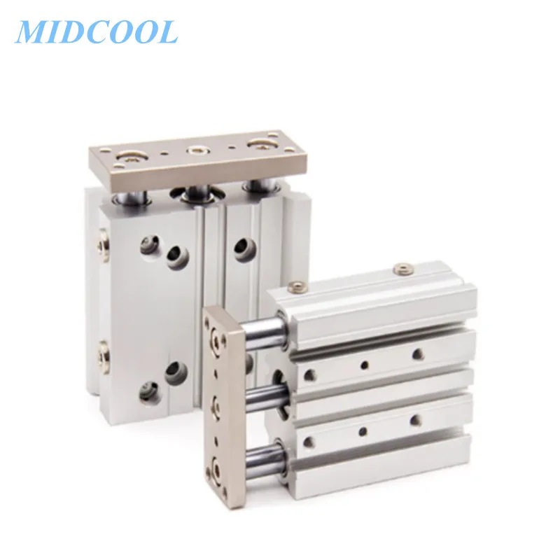 Compact Guide Cylinder Slide Bearing MGP MGPM MGPM40 Stroke 250 300 350 400mm MGPM40-250/300/350/400