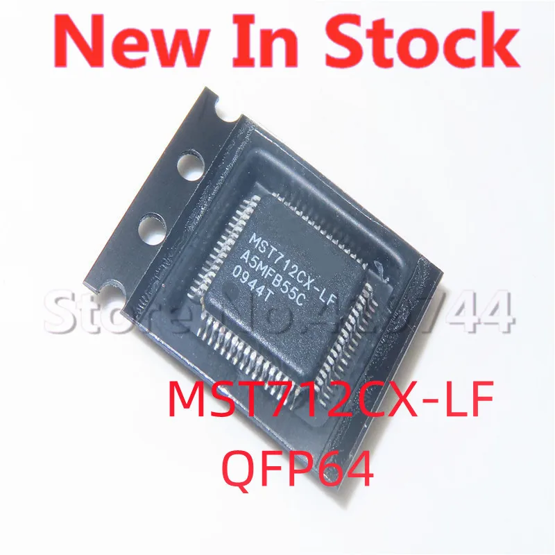 1PCS/LOT MST712CX-LF MST712CX QFP64 SMD LCD screen driver IC New In Stock GOOD Quality