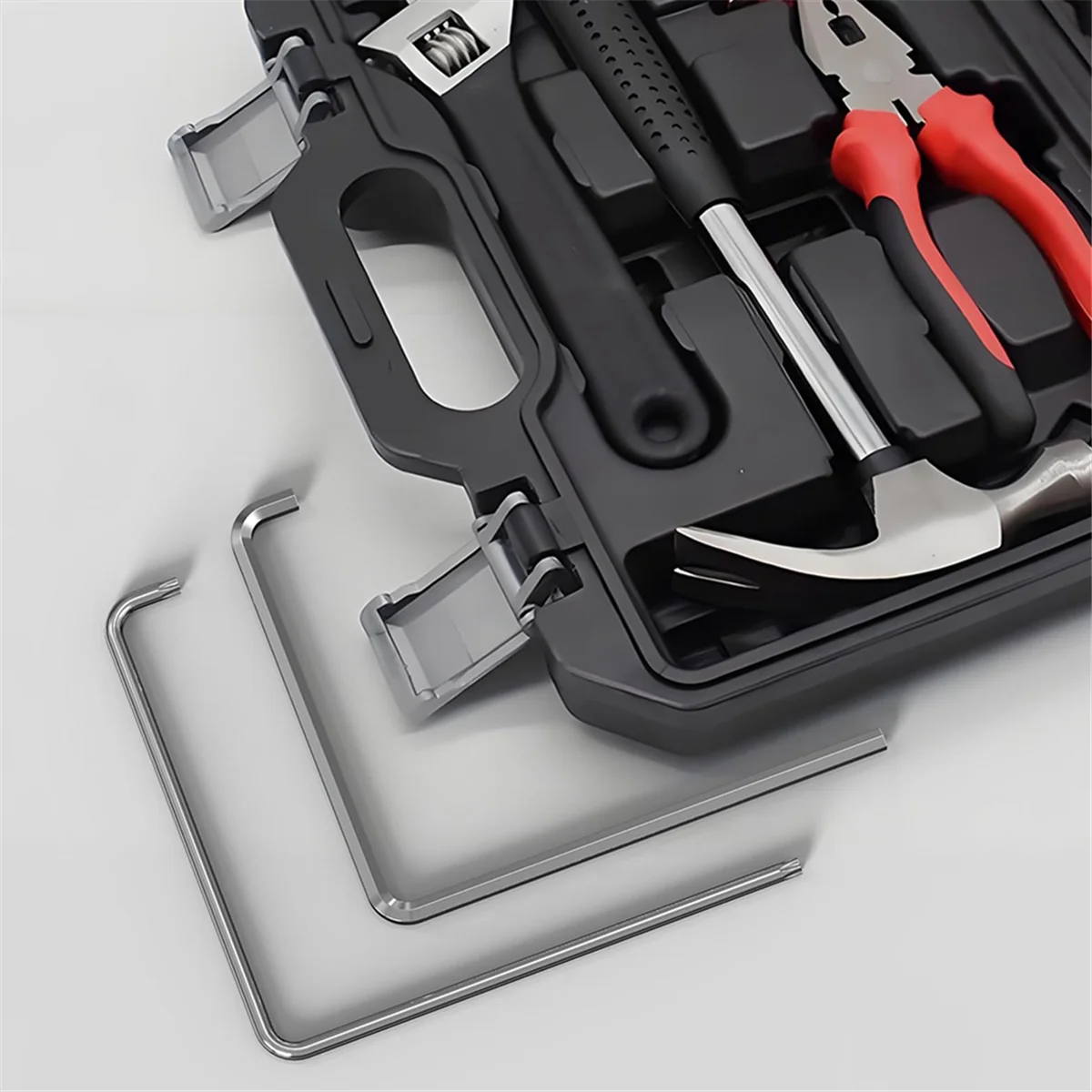 AA98 Zestaw narzędzi do regulacji okien rowerowych - Zakrzywiony klucz sześciokątny 4 mm do wszechstronnej regulacji okien