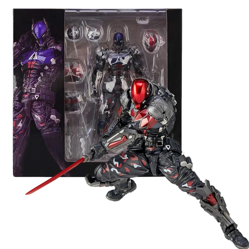 AMAZING YAMAGUCHI Action Figure Arkham Knight Batman Red Hood Robin Jason Todd Figuarts Game Model Toy Collection Christmas Gift