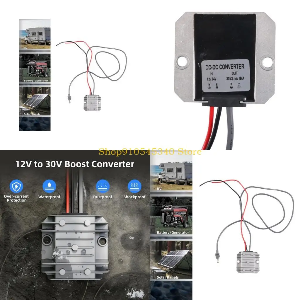 

U2JA Aluminum Shell Regulator 30V 3.5A Output Overcurrent Outdoor Equipment
