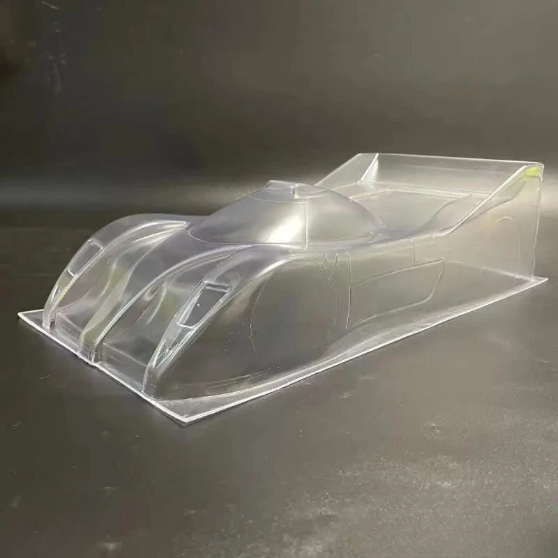 RC Car B1‑917 Clear PC Body Shell Customized 1/10 Scale 203mm Width High Speed On‑Road Upgrade Replacement Spare Parts