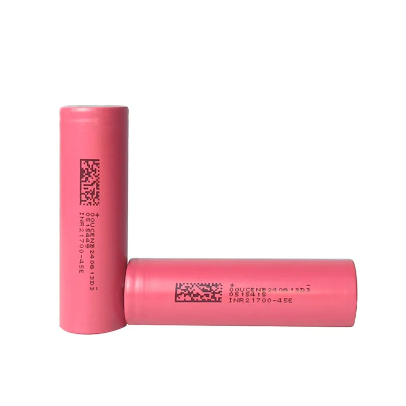 1-10 pz DMEGC 45E INR 21700 Batteria 4500 mAh Capacità Batteria ricaricabile agli ioni di litio Cella 3C Correnti 3.7 V Per Batteria