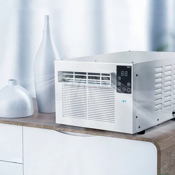 휴대용 리모컨 터치 에어컨, 데스크탑 에어컨, 야외 캠핑 자동차 주방용, 280W