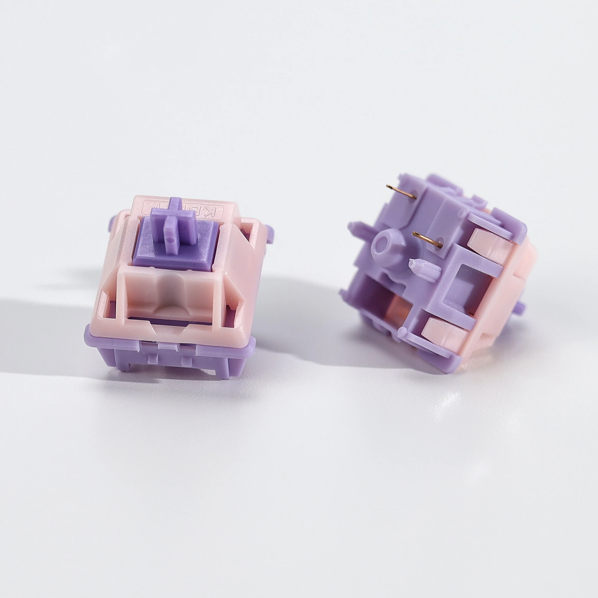 KBDiy Linear Silent Switch Princess 5-PIN 45gf vorgeschmierte POM Creamy Switches für benutzerdefinierte DIY 60% Gaming mechanische Tastatur Aula – Detail 11