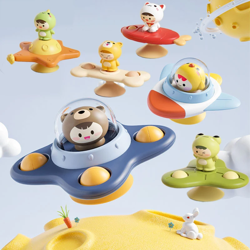 幼児のための感覚吸盤スピナーおもちゃ、幼児のための感覚吸盤スピナーおもちゃ、テーブルゲーム、赤ちゃんのための美的もの、赤ちゃんのためのモンテッソーリおもちゃ、面白いゲーム