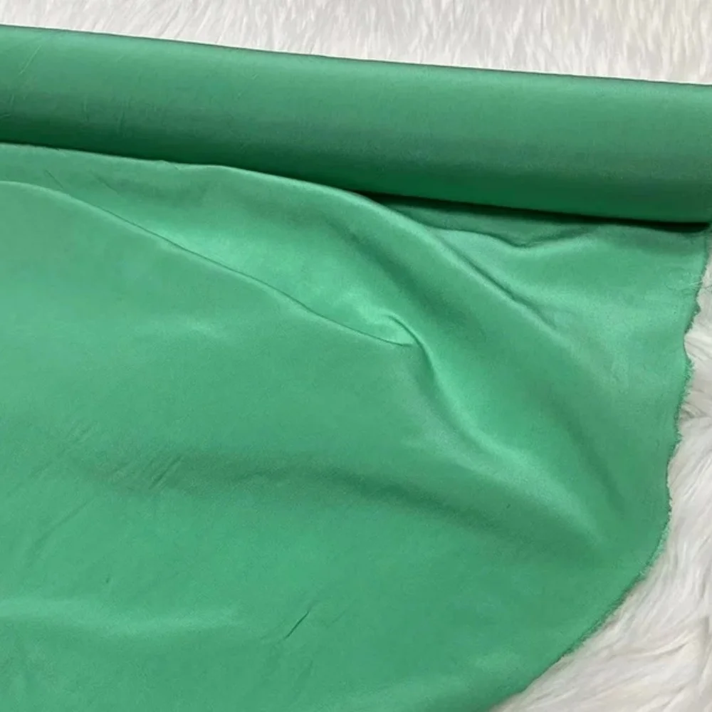 16mm 114cm Solid Color Wholesale Ready Silk Crepe De Chine Fabric for Women Female Lady Kid Suit Garment Sleepwear Dress Costume