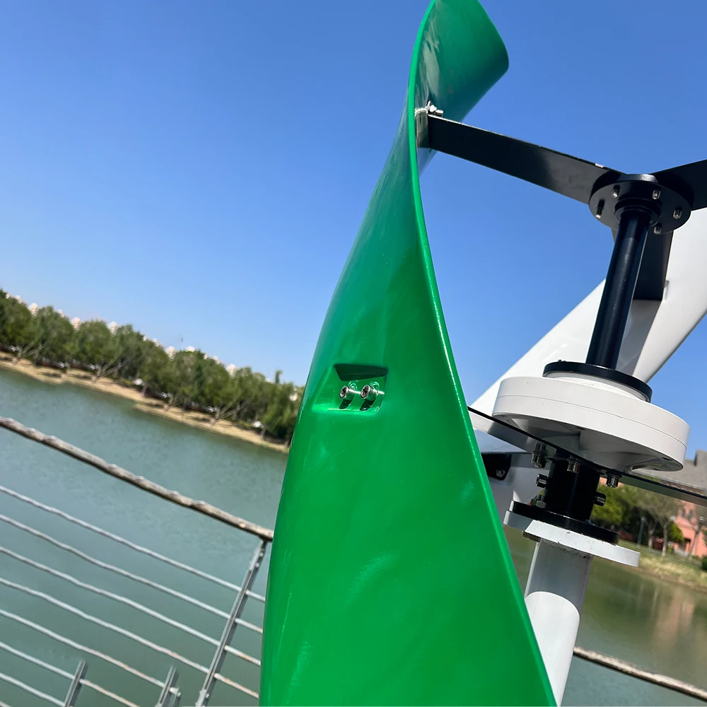 

Factory 10KW 15KW 20KW Wind Turbine Generator Home Low Noise Hybrid MPPT Controller For 10000W 12V 24V 48V Vertical Windmill