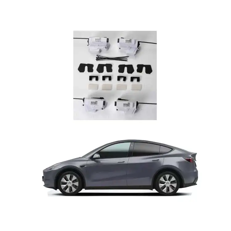 Car Accessories Automatic Locks Switch Door Auto Soft Close Doors For Tesla Model 3 Y Smart Suction Door