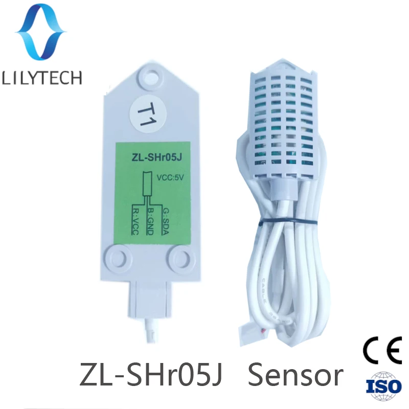 

ZL-SHr05J, Humidity and temperature sensor, for LILYTECH controllers.