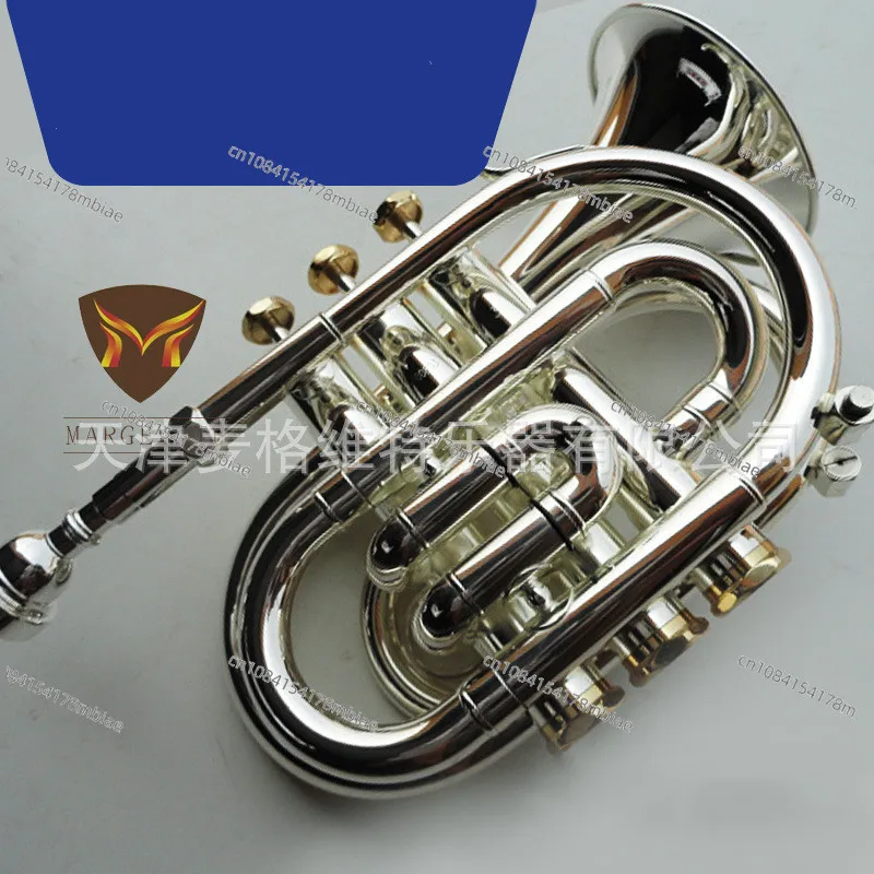 

Beginners Western blowing instruments, drop B size pocket, palm number, wholesale brass pocket number