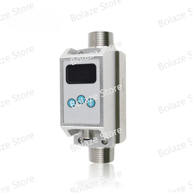 High Sensitivity Gas Mass Flowmeter Power Supply 8 ~ 24 VDC Linear Output Mass Flow Sensor