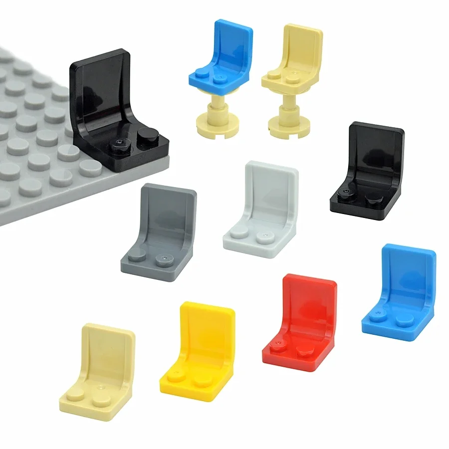 Leduo Friends MOC Bricks City Chair Building Blocks, Figuras Compatíveis Bricks, DIY Montar Partículas, Presente Toy para Crianças, 4079, 2x2