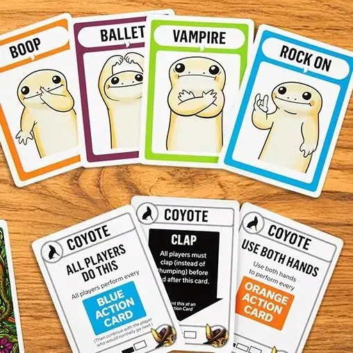 

Coyote Game, Coyote Party Card Game, Meet The Action-Packed Card Game Full Of High Fives And Havoc, Funny Action Card Games