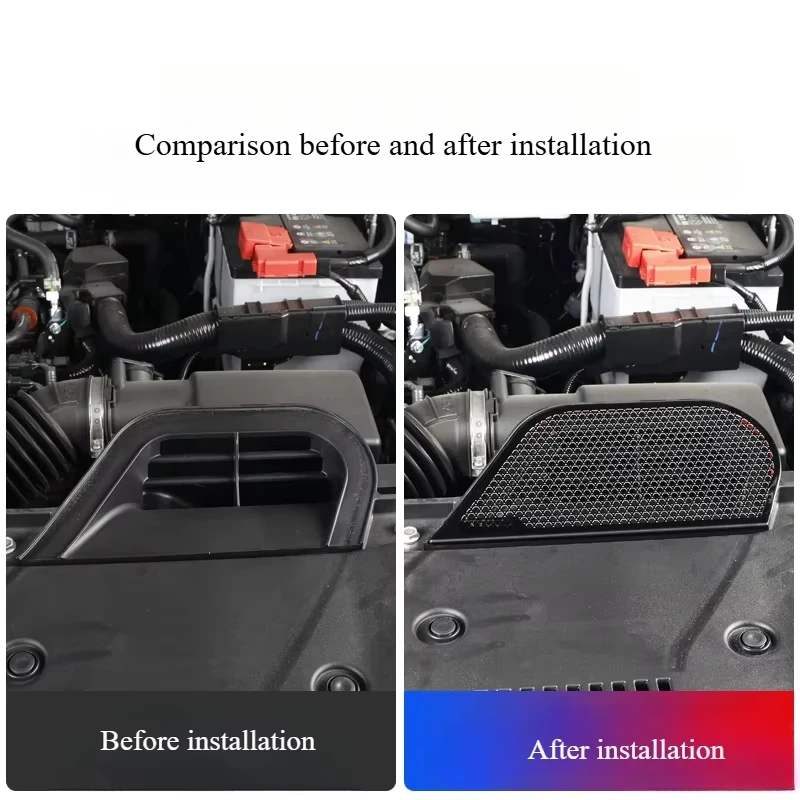 For Honda CRV CR-V BREEZE 2023-2025 Air Inlet Protection Covers Air Inlet Modified Anti-blocking and Dust-proof Cover Pad 3