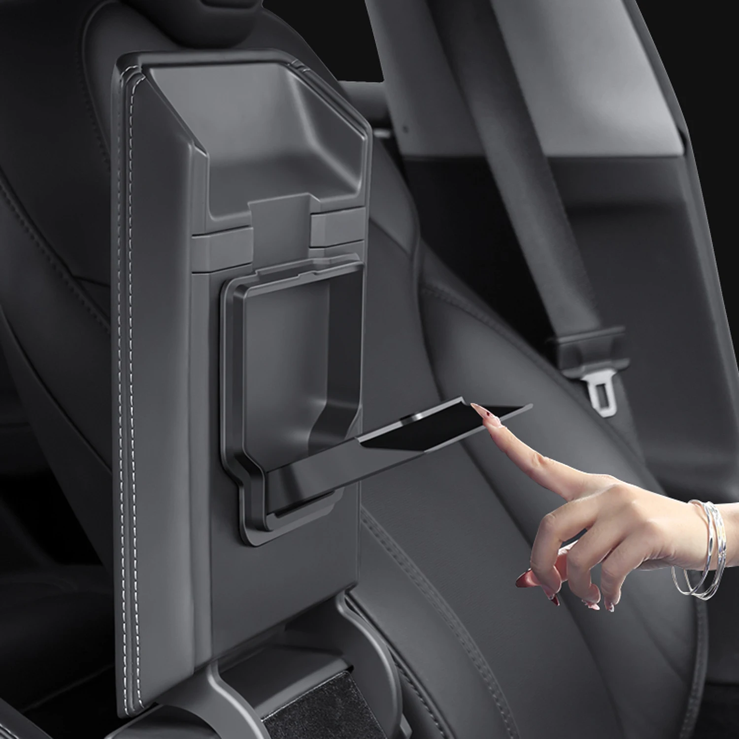 For Tesla Model Y 2025 2026 Car Accessories ABS Console Storage Glove Box Holder Tray - view 5