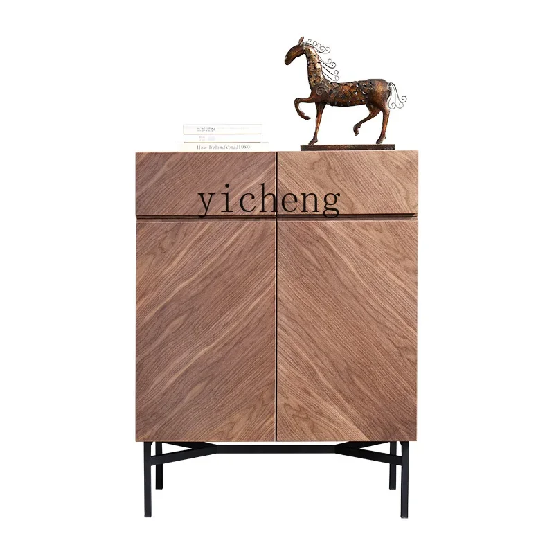 

ZK light luxury living room entrance cabinet dining side cabinet modern simple creative tea decoration locker