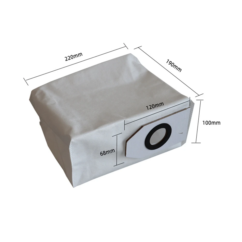 

AT21-12, 12 шт., белые мешки для сбора пыли, сменные запчасти для робота-пылесоса Midea V12 V10, аксессуары, нетканые мешки для мусора