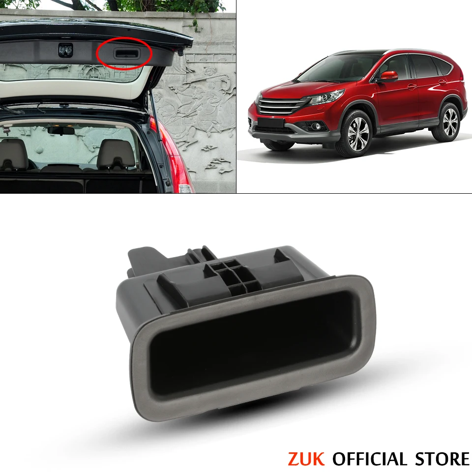 ZUK For HONDA CRV 2012 2013 2014 Car Accessories Trunk Bracket Tailgate Handle Pull Pocket 84441-T0A-A01ZC