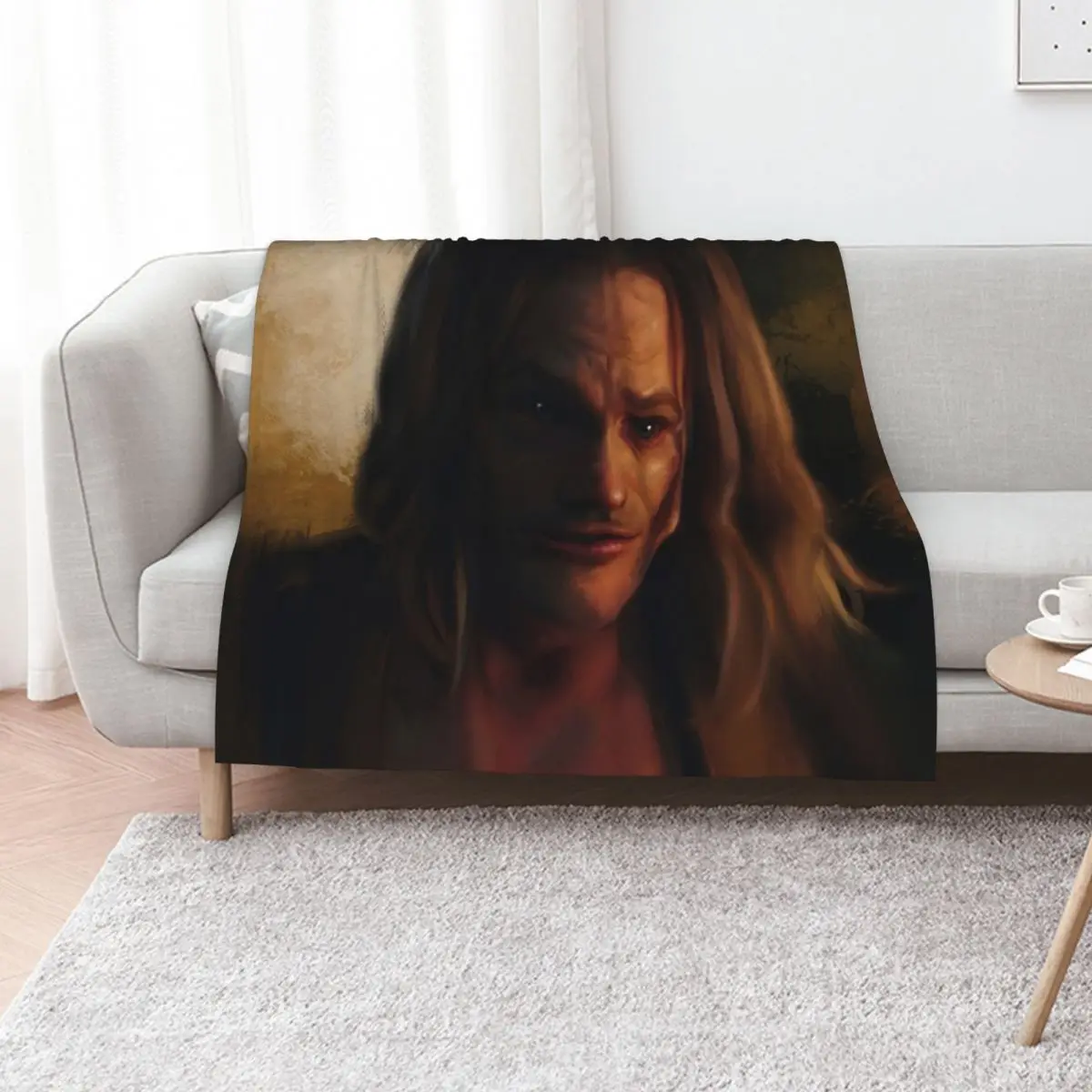 

Did you hurt yourself Throw Blanket warm winter Retros Furry Loose Blankets