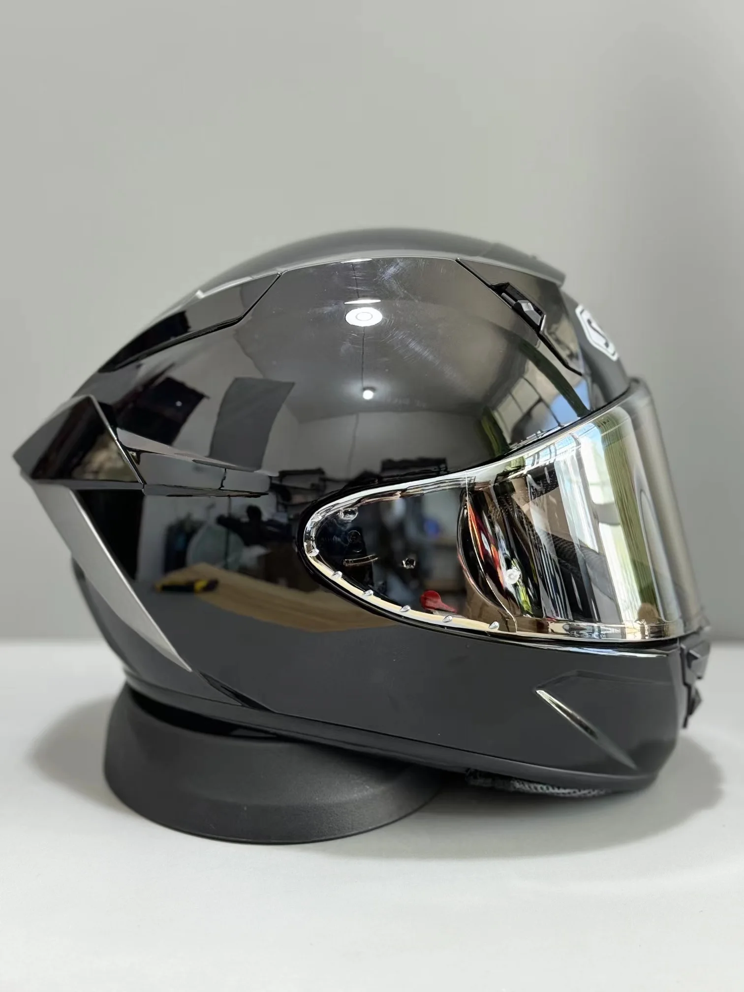 Full Face Motorcycle helmet SHOEI X15 X-15 glaossy black TC-1 helmet Riding Motocross Racing Motobike Helmet