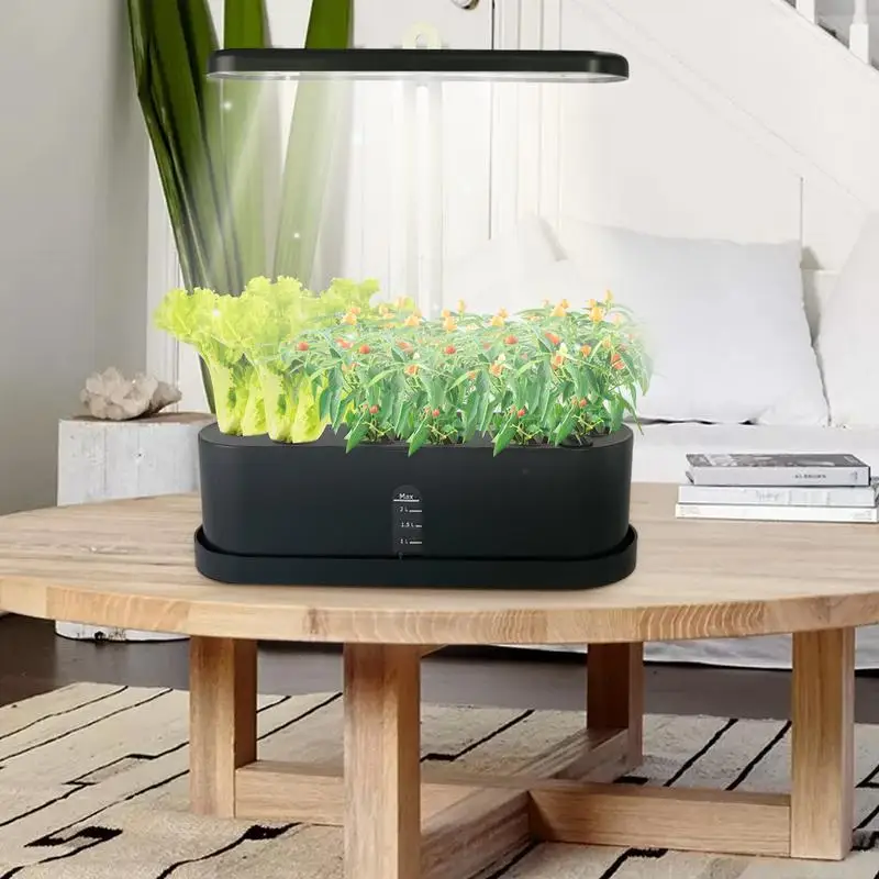 Hydroponic Garden Kit Full-spectrum Indoor Plants Germination Kit Succulent Plants Intelligent LED Gardening Light For Kitchen