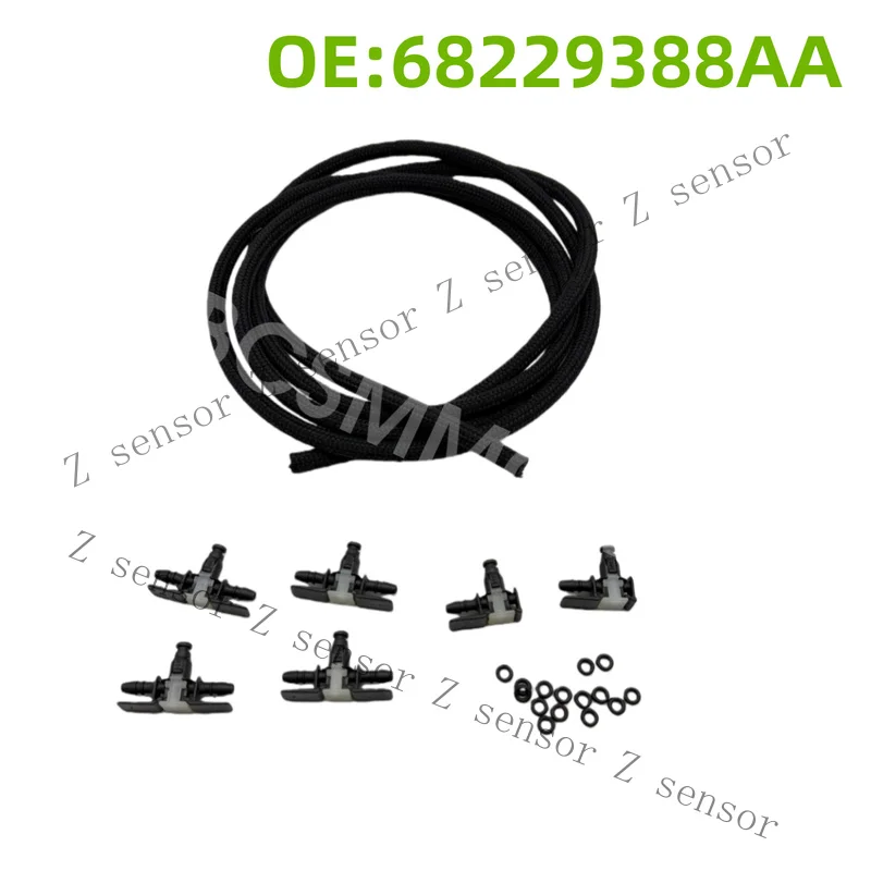 RRR+  Fit For Ram 1500 2014-2019 3.0L EcoDiesel Injector Fuel Return Line W/Fitting