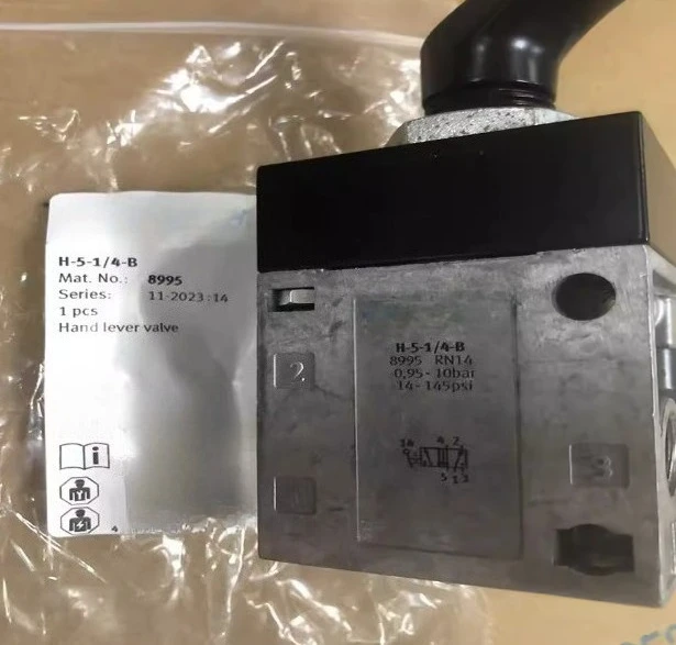 Solenoid Valve H-3-1/4-B Model 8987 New Original Handle Valve for Industrial Pneumatic Hydraulic System