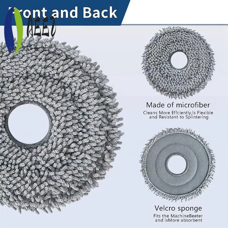 

AEE2-Accessories Kit For Roborock Qrevo Master/Qrevo Slim Robot Vacuum Main Side Brush Hepa Filter Replacement Parts