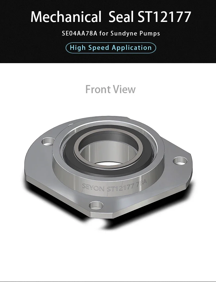Seal Mekanis Berkualitas Tinggi ST12177 SE04AA78A untuk Seal Pompa Kecepatan Tinggi
