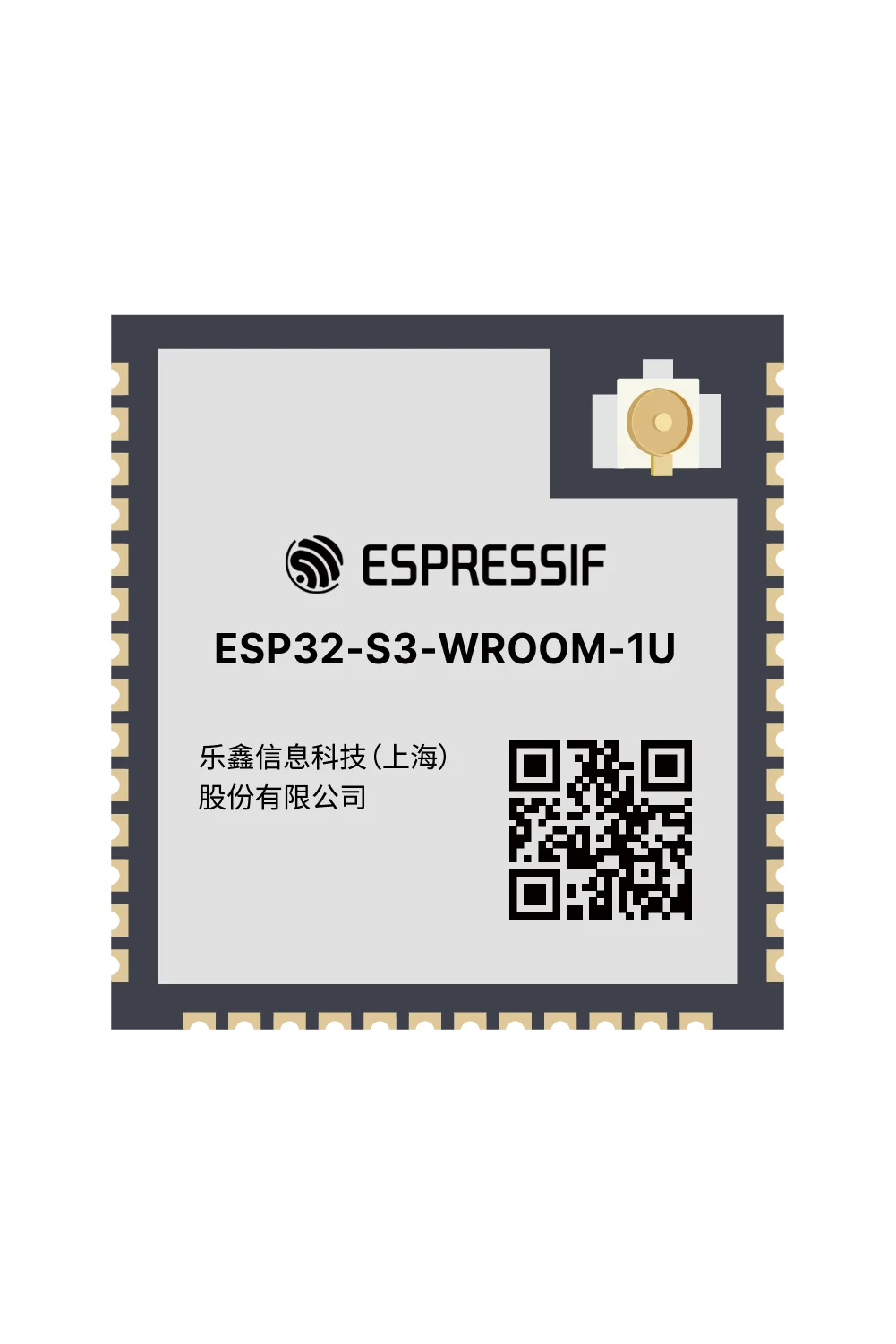 ESP32-S3-WROOM-1U Espressif  ESP32-S3 Dual Core WiFi Bluetooth 5 LE Module 8MB Flash 8MB PSRAM IPEX Antenn