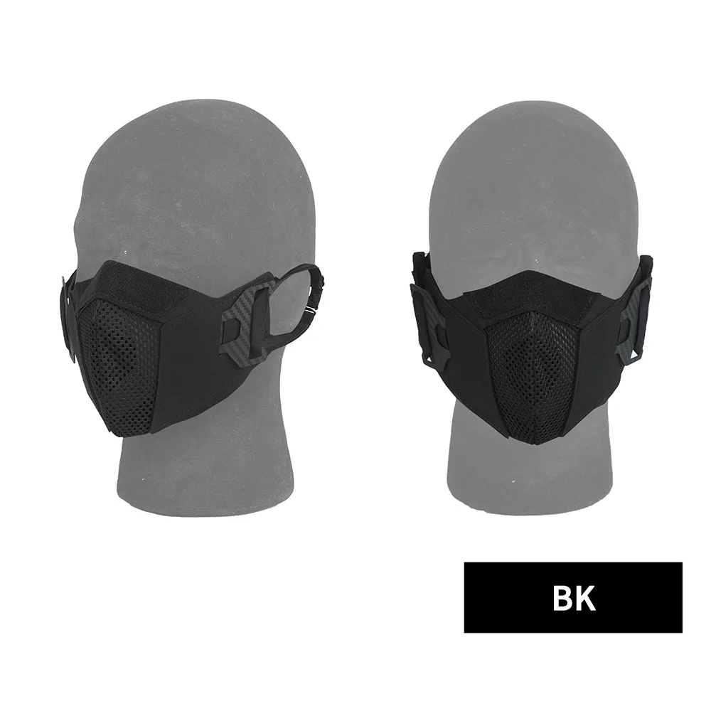 DMGear Tactical Face Mask Anti-Fog Hunting Protection Gear Huting Equipment Accessory Airsoft Comfortable Laser Cut Breathable