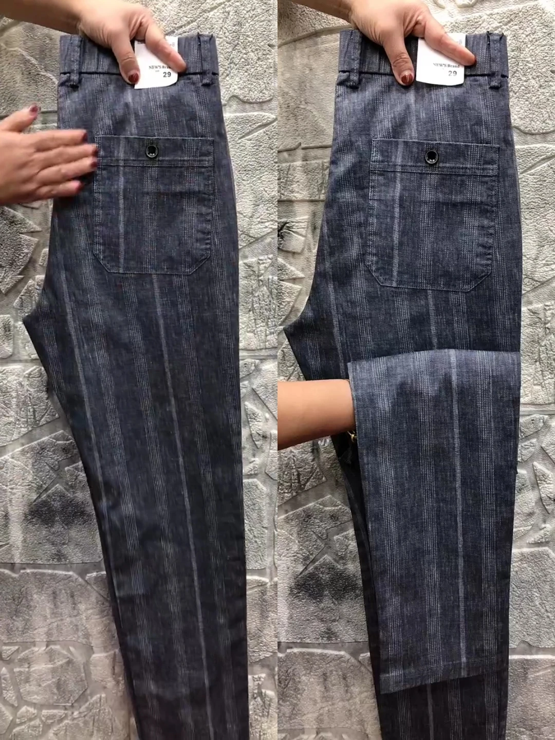 

New 2025 Men's Faionable Versatile Casual Pants Slim Straight Korean Trendy Straight Leg Pants Youthful Haome Long Trousers