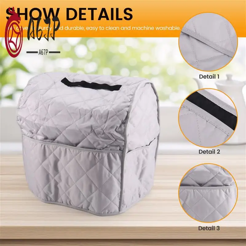 

A67P-Household Stand Mixer Dust Cover Storage Bag For Kitchenaid Mixer Kitchen Organizer Gadgets Mixer Covers
