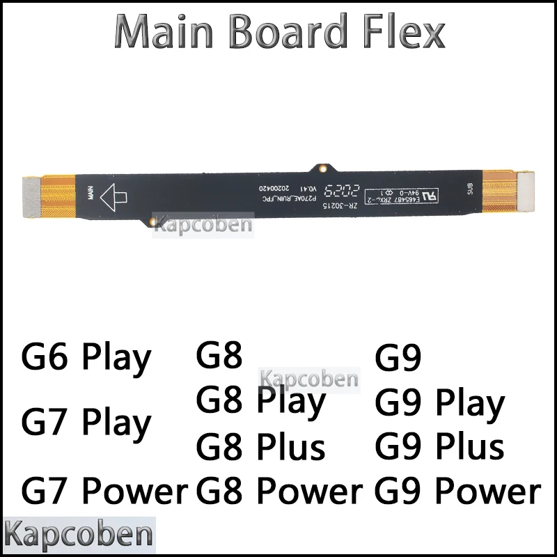 

Motherboard Connector Cable for Motorola Moto G6 G7 Play Power Plus G8 G9 Main Board Flex