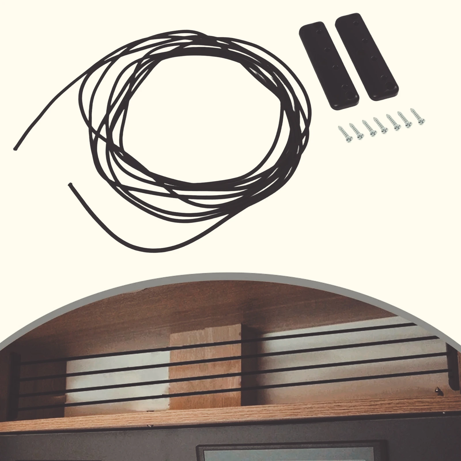 For Vehicle Storage RV Storage Rack Approx. 220cm 7.21Ft Stable Characteristics 1 Set Included Approx. 220cm Length