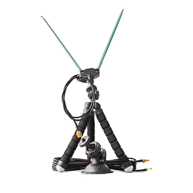 -A12R Radio Receiver Radio SDR Receiver Broadband With VHF/UHF Portable Broadband Horn Antenna