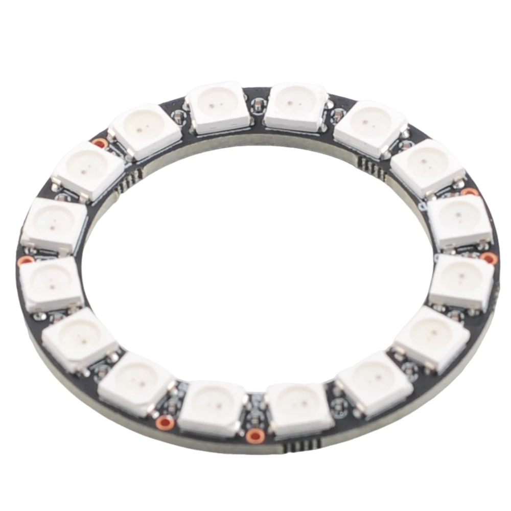 16 Bits WS2812B 5050 RGB LED Ring Integrated Driver Programmable Full Color Round Circular Lamp For Arduino Raspberry Pi DIY