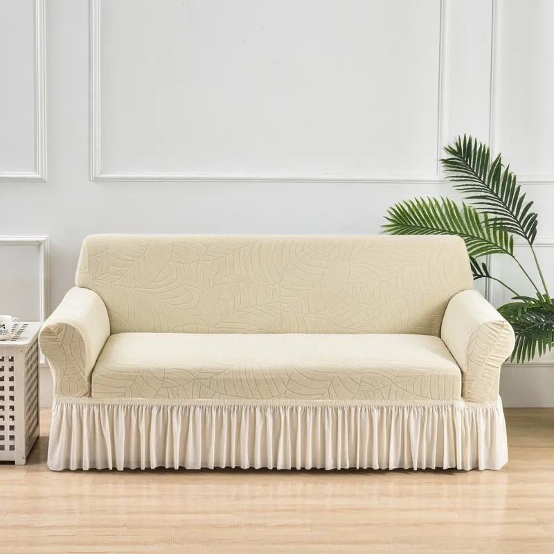 Thick Elastic Jacquard Sofa Cover for Living Room, Couch and Armchair, 1 Seater, 2 Seater, 3 Seater