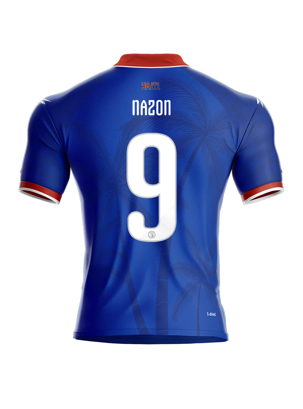 Camisa de Visitante da Seleção Nacional do Haiti 2026 Nova Coleção Verão - Camiseta Familiar Combinando para Uso Diário e Treino