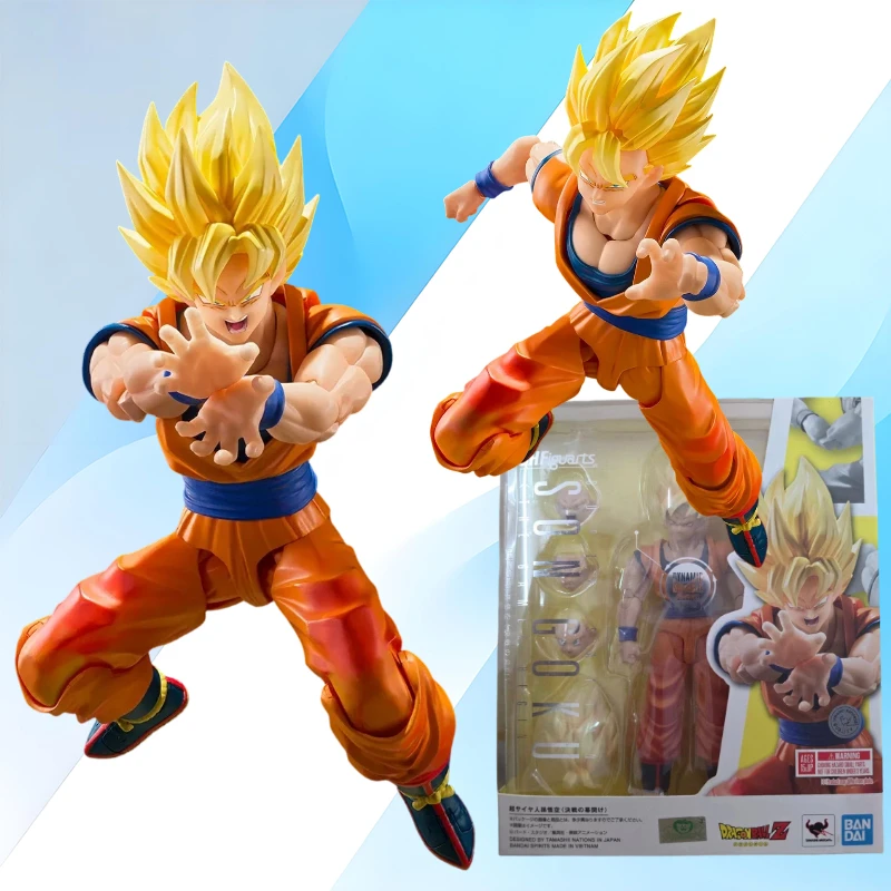 

Фигурка Bandai Dragon Ball Z S.H.Figuarts SHF Супер Сайян Сон Гоку: Игровая серия, коллекционная модель