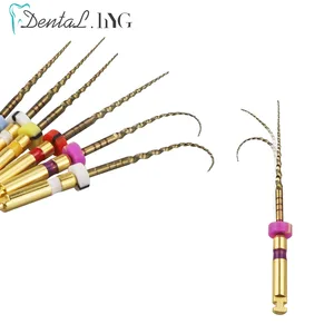 Dental SX-F3 Gold, anti-Fadiga endodontic files, root canal material, universal motor, rotary material, constant needle 10 Main Sales Rotary Lima - №6