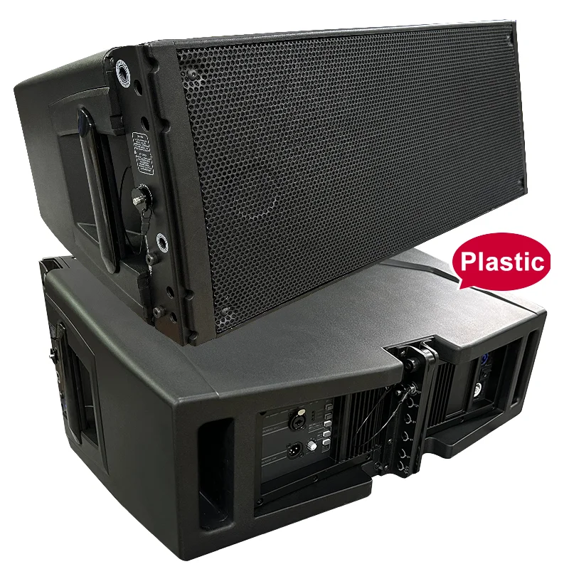 HDL 20-A Professional Stage Dual 10 Inch Plastic Active Line Array Speaker System New 8ohm 10'' Line Array Plastic Speakers