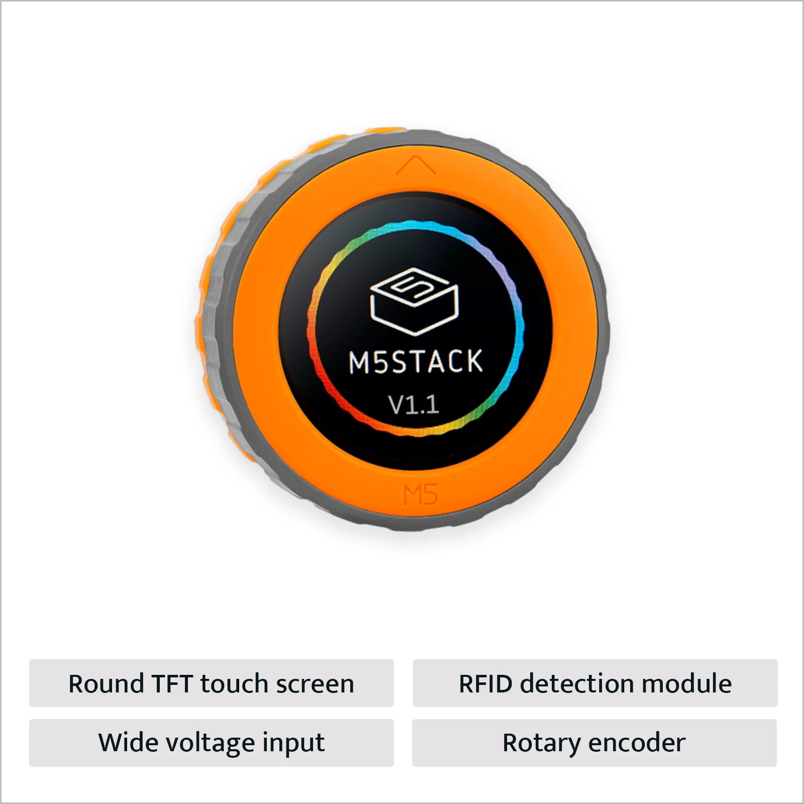 M5Stack ダイヤル v1.1 ESP32-S3 タッチスクリーン付き