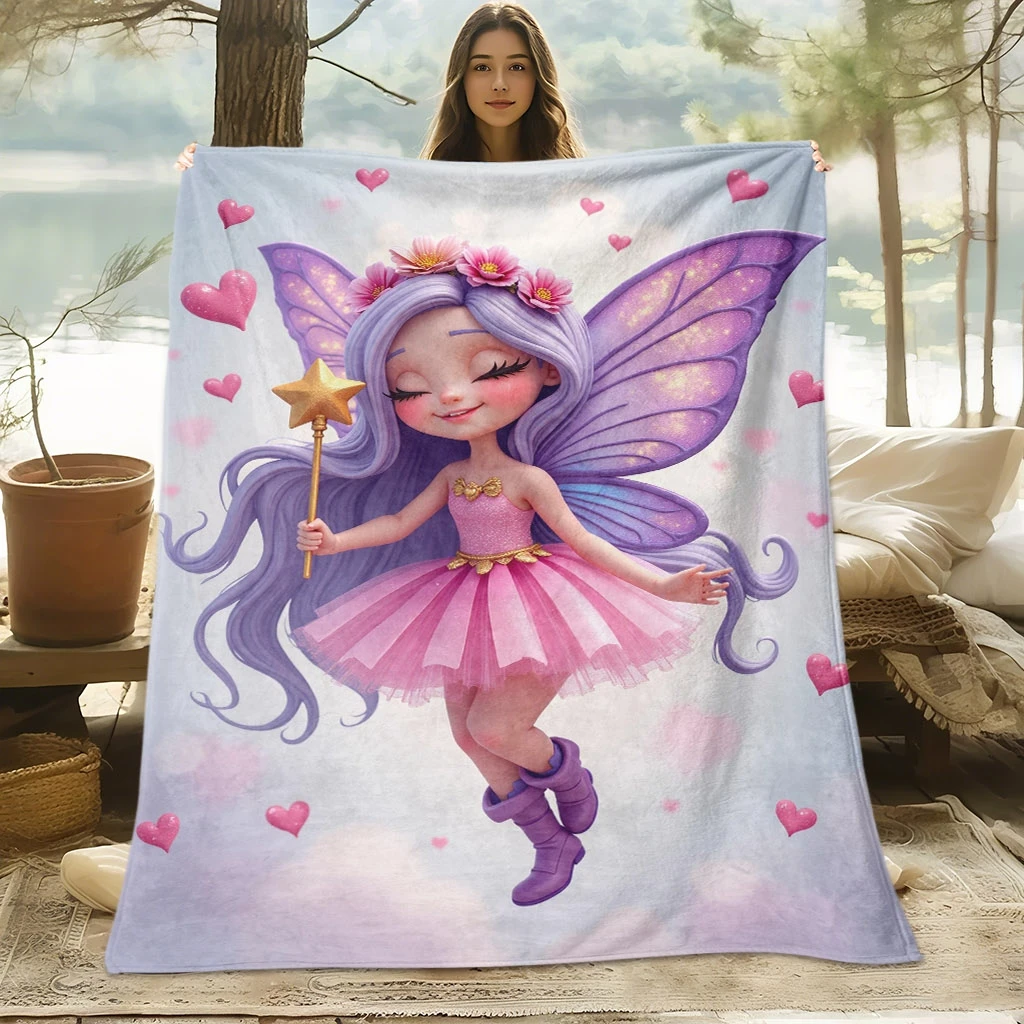 

Top pick1pc Lace Pattern Flannel Blanket 100% Polyester All-Season Cooling Soft Breathable Family Friends Gift