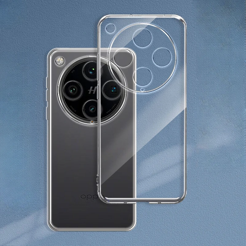 For Oppo Find X9 Ultra Soft TPU Phone Case for OPPO Find X9 Ultra Transparent Cover Shell Clear Silicone Protective Back Coque