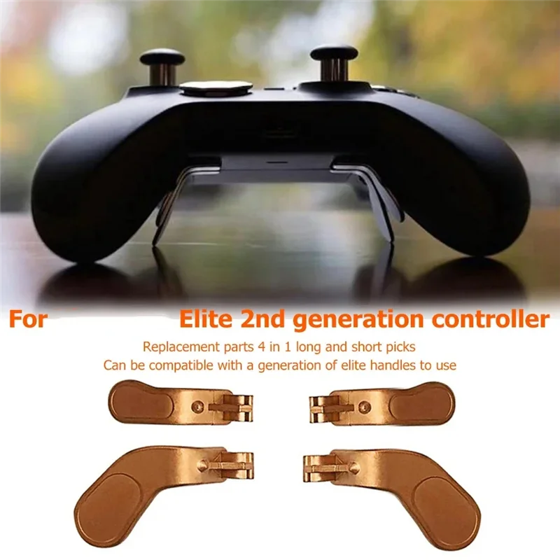 Compact Metal Paddles For  One Elite Series 2 Game Controller Trigger Button Paddles For  One Elite 2 Replacement Part