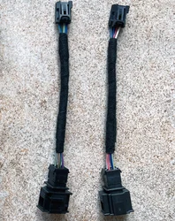 2pcs 4 Pin To 4 Pin LED Tail Light Lamp Modification Adapter Wiring Harness Cable Connector Plug For Audi Q5