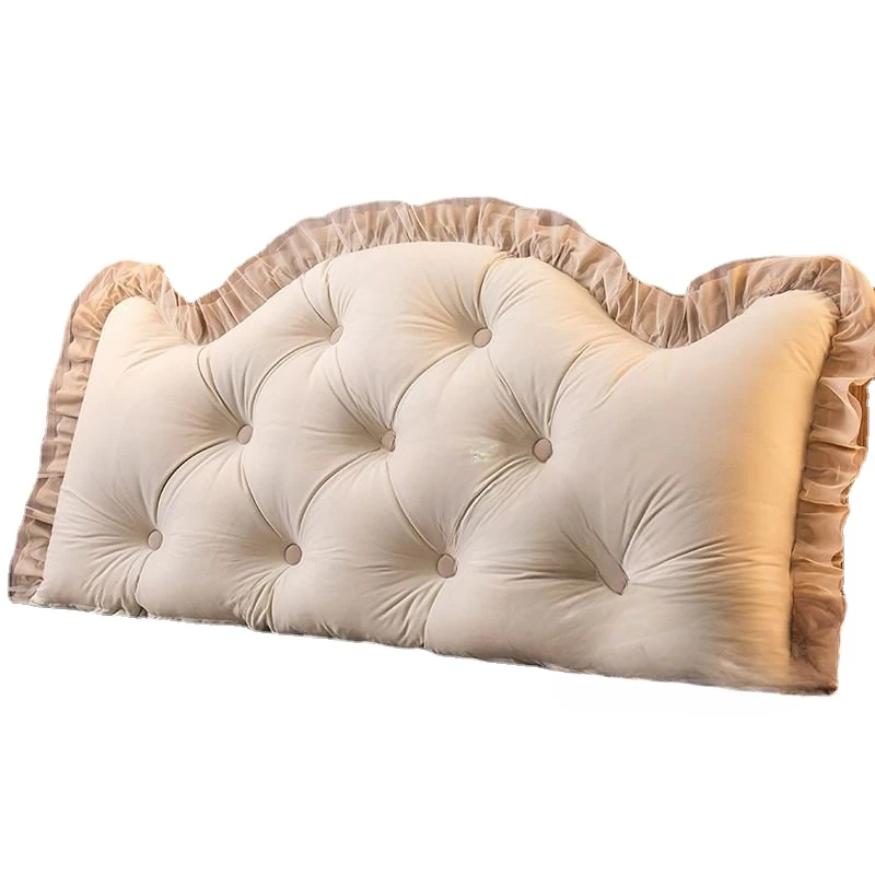 High Quality Removable Washable Bedside Large Backrest Cushions Bed Soft Cushions Waist Tatami Double Throw Pillows