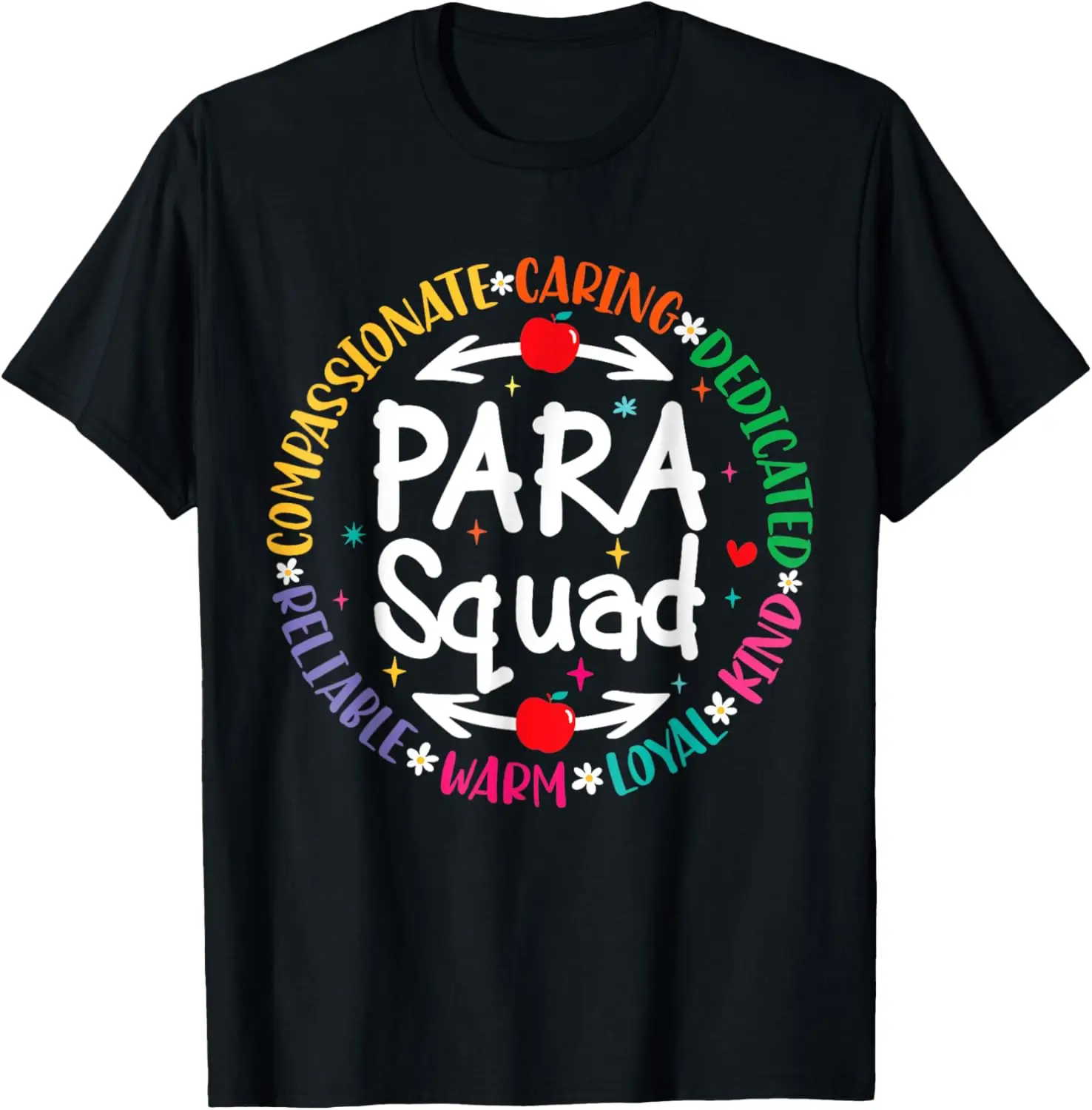 

Para Educator Teacher Sped Ed Paraprofessional Paraeducator T-Shirt